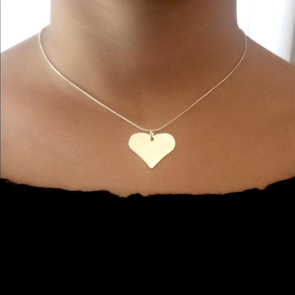 💝 925 Sterling Silver Heart Necklace 💝